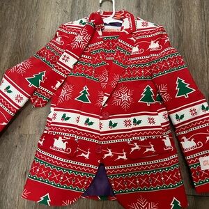 OppoSuit Christmas, tie and pants
